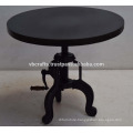 industrial crank side table